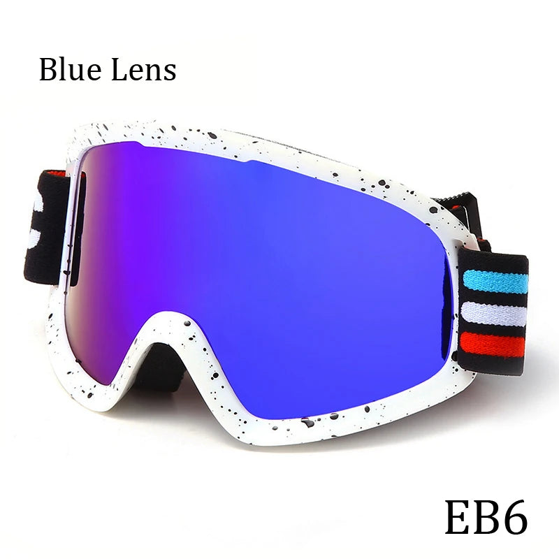 Double Layer Anti-Fog Ski Goggles for Clear Outdoor Vision