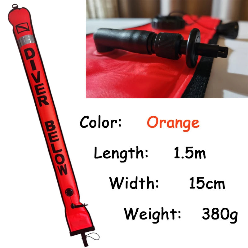 HookUpCo. Colorful Diving SMB Buoy