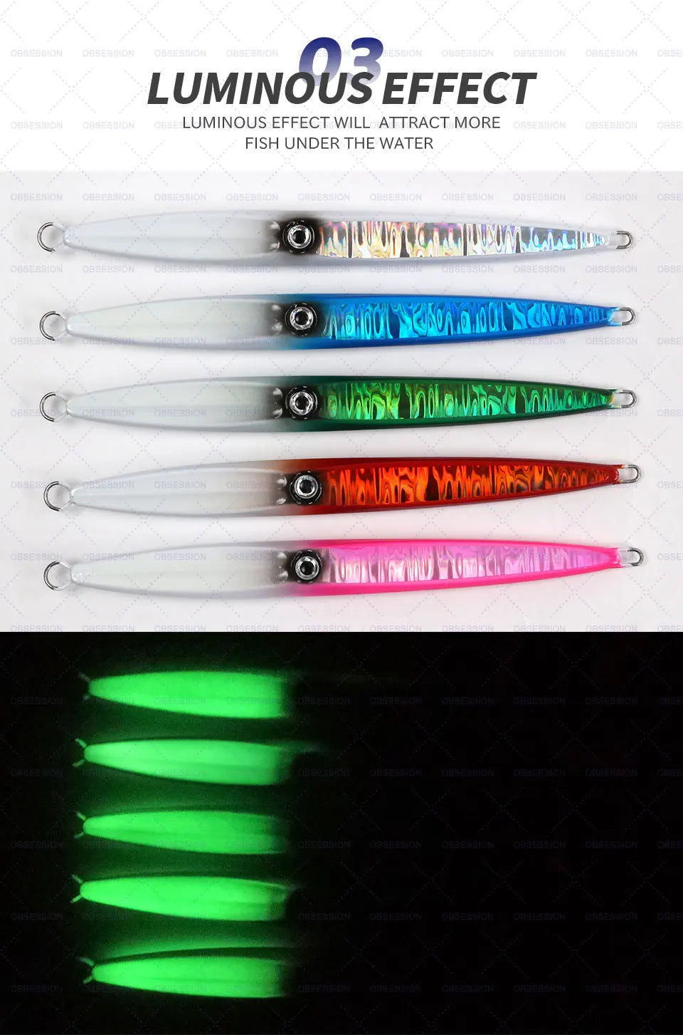 HookUpCo. Metal Jigging Lure 500g