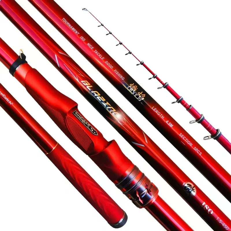 HookUpCo. Ultra Hard Carbon Fishing Rod 1.2/3 - HookUpCo.