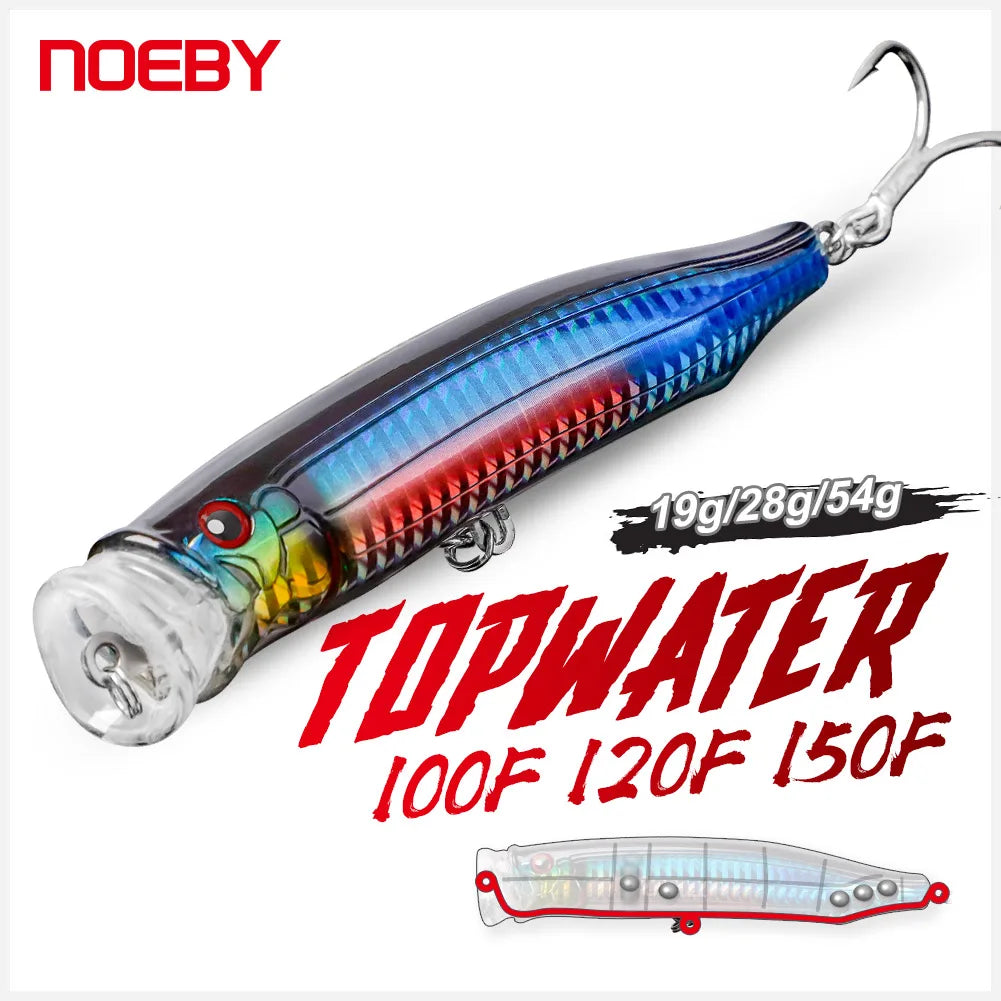 Topwater Fishing Lure for Tuna - Durable Saltwater Bait