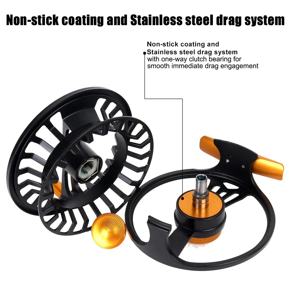 HookUpCo. Lightweight Large Arbor Fly Reel - HookUpCo.