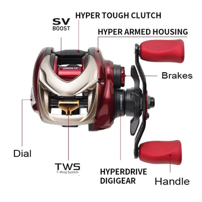 HookUpCo. 2024 Daiwa Salamandura Fishing Reel