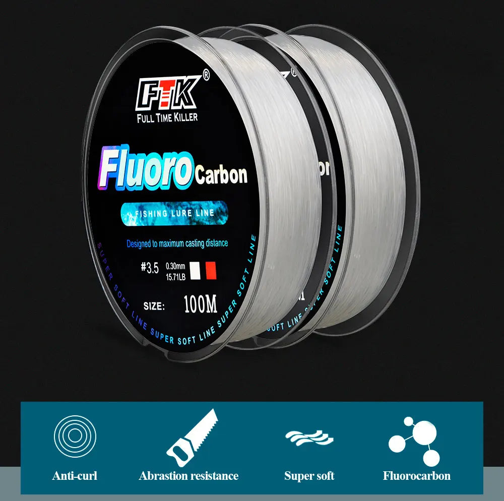 HookUpCo. Fluorocarbon Fishing Line - HookUpCo.