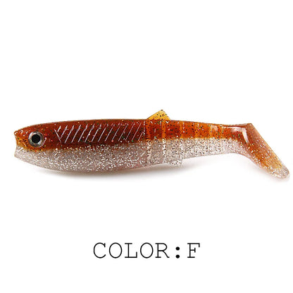3D Bicolor Smell Cannibal Baits for Fishing