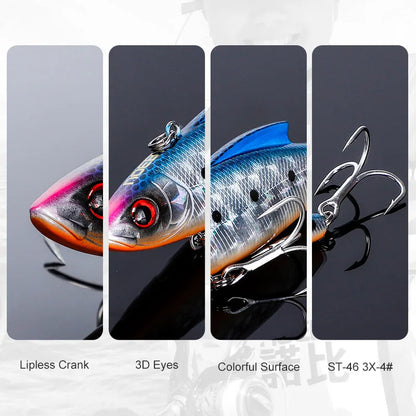 HookUpCo. Rattling Winter Crankbaits for Fishing - HookUpCo.
