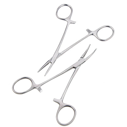 Precision Hemostatic Forceps for Pet Grooming and Fishing
