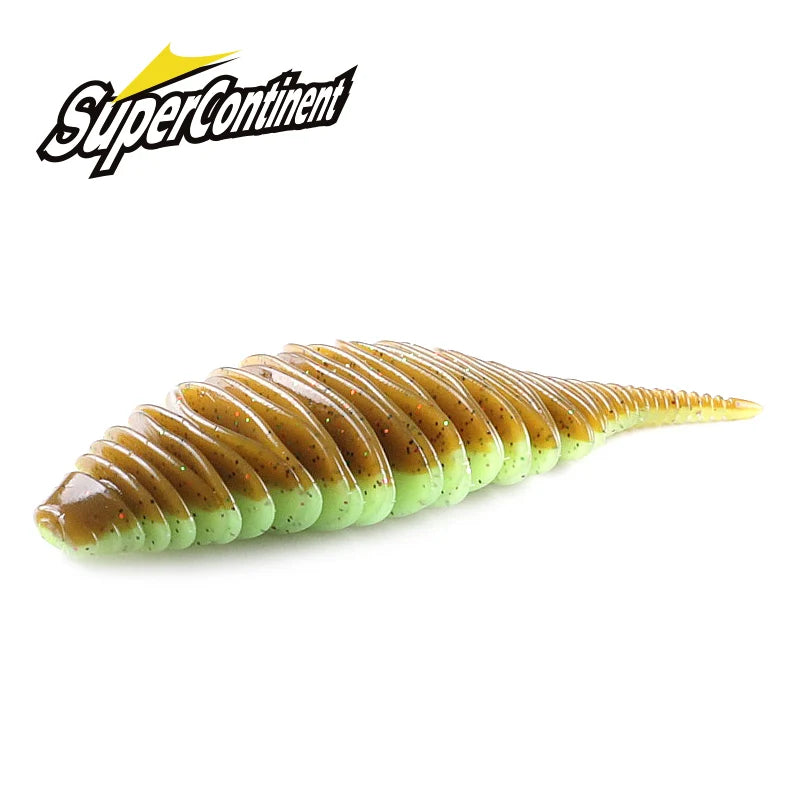 Soft Lure Worms for Bass Fishing - 100mm/4pcs -HookUpCo.