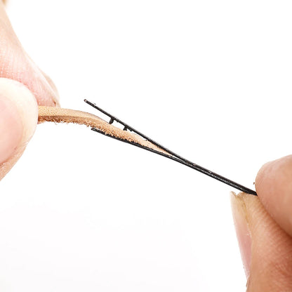 HookUpCo. 6 Pcs Leather Sewing Needles for Craft Projects