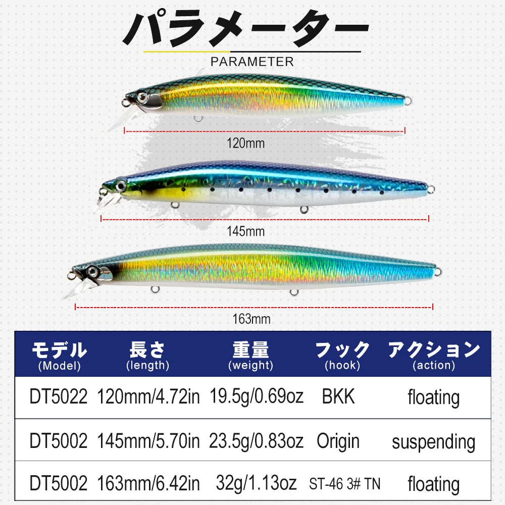 HookUpCo. Luminous Assassin Minnow Fishing Lure - HookUpCo.