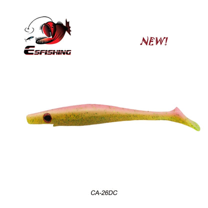 HookUpCo. Hog Shad Soft Lures for Pike Fishing - HookUpCo.