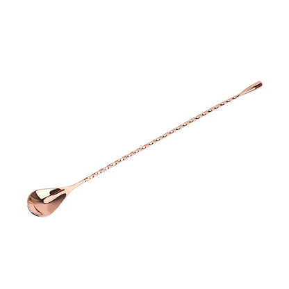 Stylish Stainless Steel Mixing Spoon for Bartenders