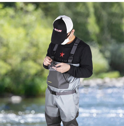 Breathable Waterproof Fishing Waders for All Sizes