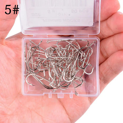 HookUpCo. Barbed Fishing Hooks Set for Carp - HookUpCo.