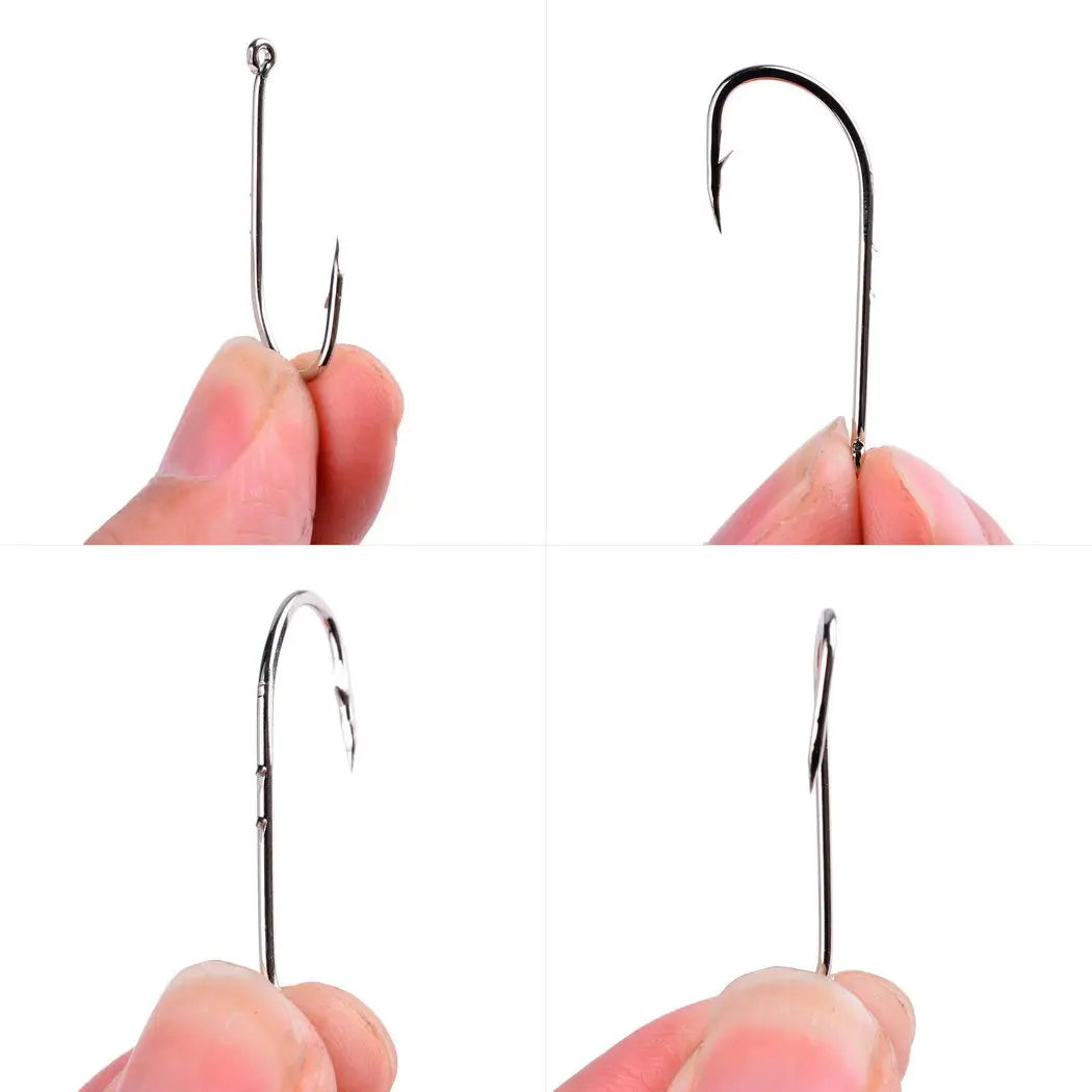 HookUpCo. Barbed Fishing Hooks Set for Carp - HookUpCo.