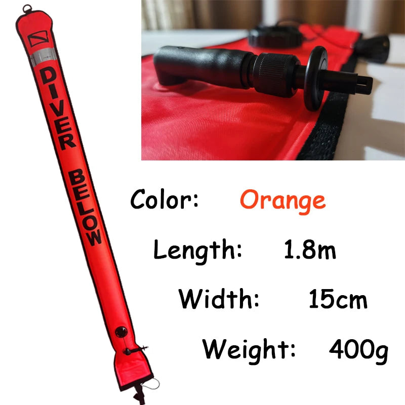 HookUpCo. Colorful Diving SMB Buoy
