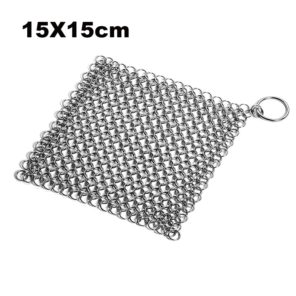 Rust-Free Cast Iron Scrubber Kit