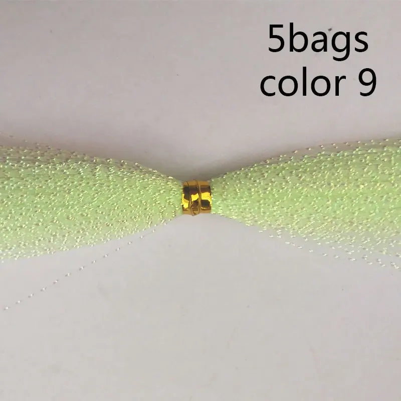 Holographic Twisted Flashabou for Lure Making - HookUpCo.