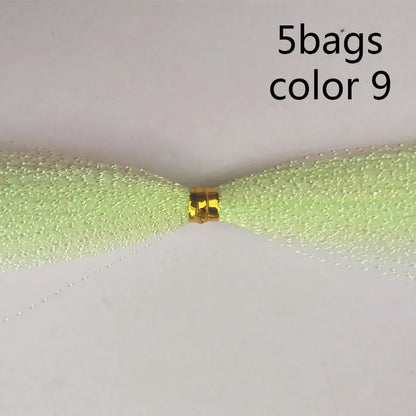 Holographic Twisted Flashabou for Lure Making - HookUpCo.