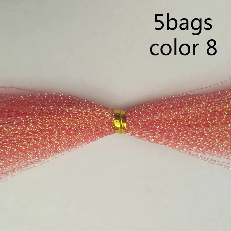 Holographic Twisted Flashabou for Lure Making - HookUpCo.