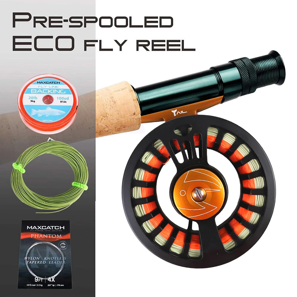 HookUpCo. Lightweight Large Arbor Fly Reel - HookUpCo.
