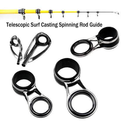 55-Piece Fishing Rod Guide Repair Kit - HookUpCo.