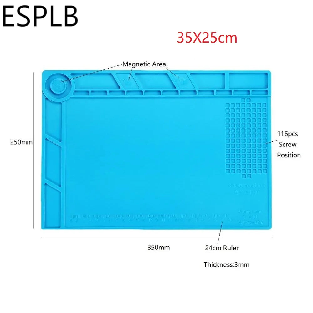 HookUpCo. Heat-Resistant Soldering Repair Mat
