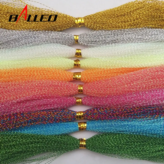 Holographic Twisted Flashabou for Lure Making - HookUpCo.