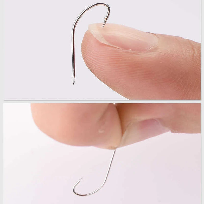 HookUpCo. High-Carbon Steel Circle Fishing Hooks - HookUpCo.