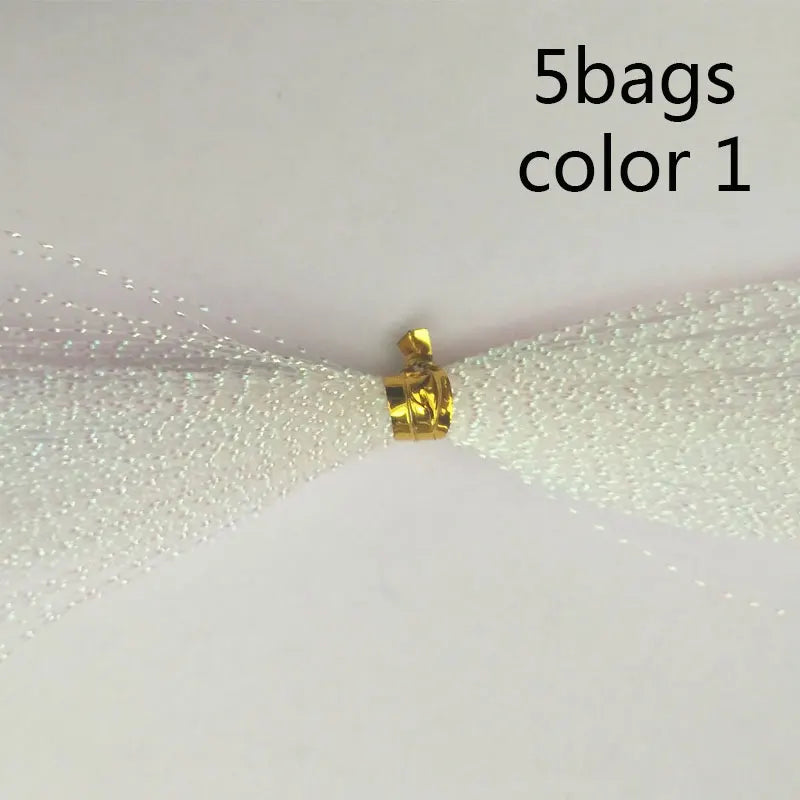 Holographic Twisted Flashabou for Lure Making - HookUpCo.