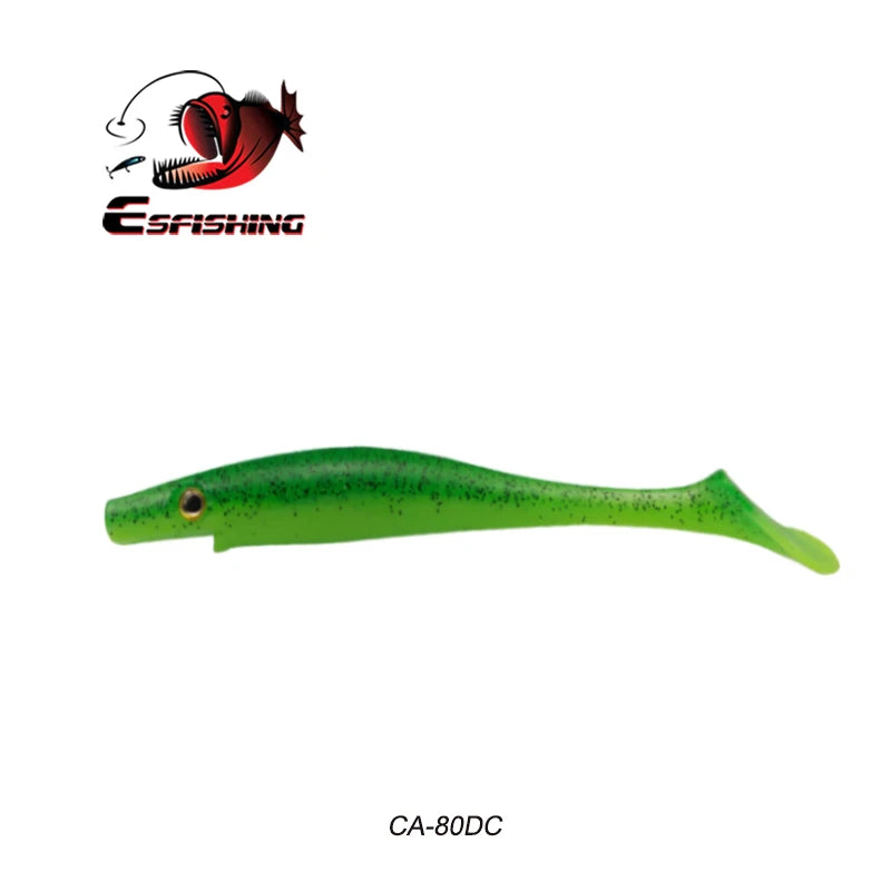 HookUpCo. Hog Shad Soft Lures for Pike Fishing - HookUpCo.