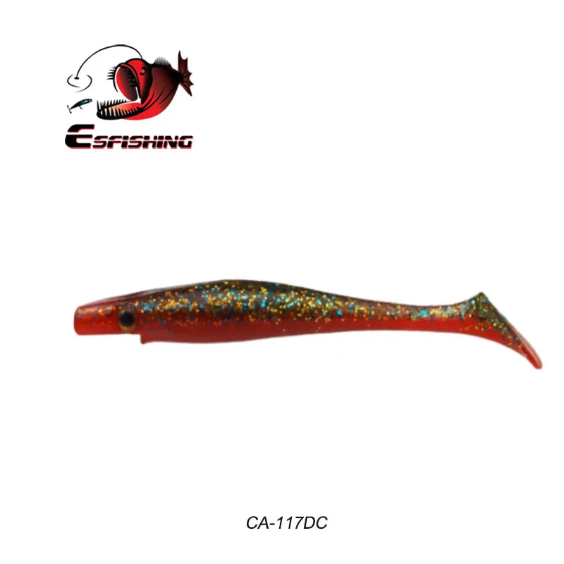 HookUpCo. Hog Shad Soft Lures for Pike Fishing - HookUpCo.