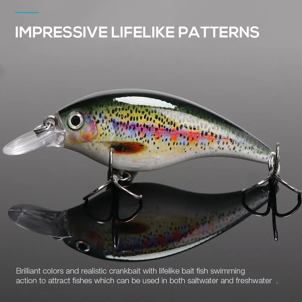 HookUpCo. Black Minnow Fishing Lure - HookUpCo.