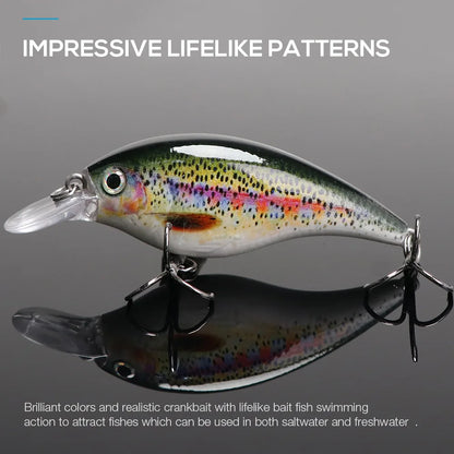 HookUpCo. Black Minnow Fishing Lure - HookUpCo.