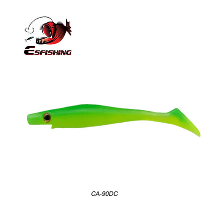 HookUpCo. Hog Shad Soft Lures for Pike Fishing - HookUpCo.