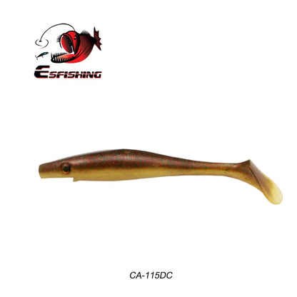 HookUpCo. Hog Shad Soft Lures for Pike Fishing - HookUpCo.