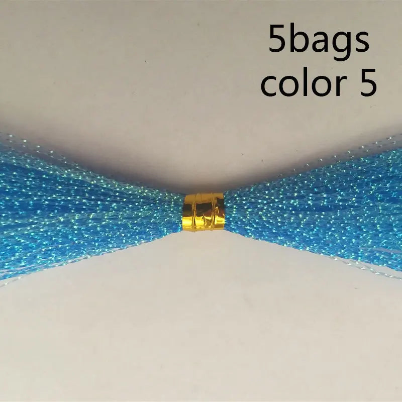 Holographic Twisted Flashabou for Lure Making - HookUpCo.