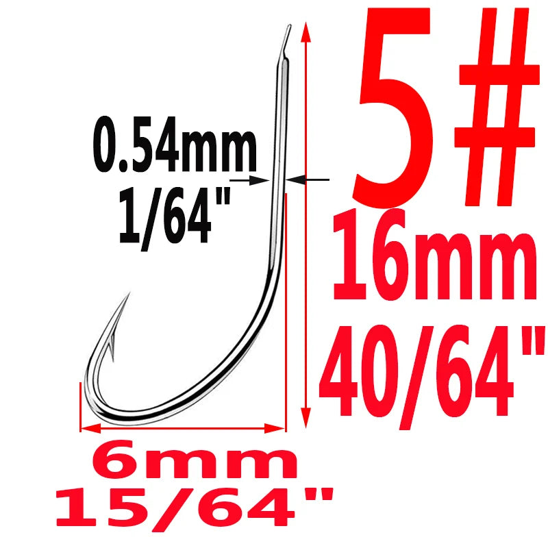 HookUpCo. High-Carbon Steel Circle Fishing Hooks - HookUpCo.
