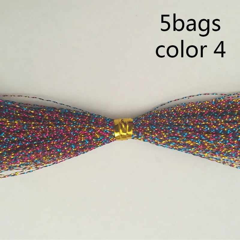 Holographic Twisted Flashabou for Lure Making - HookUpCo.