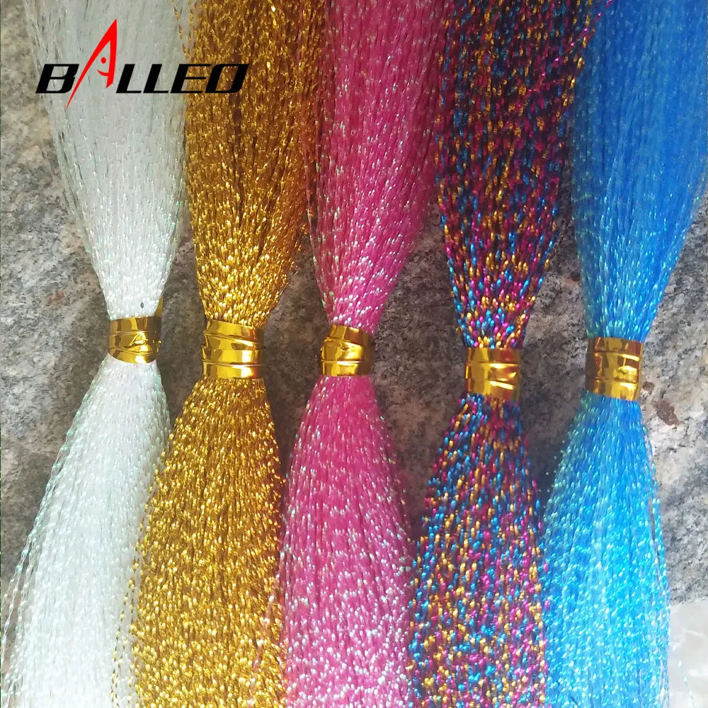 Holographic Twisted Flashabou for Lure Making - HookUpCo.