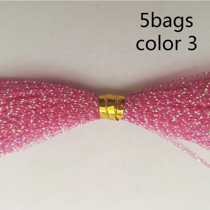 Holographic Twisted Flashabou for Lure Making - HookUpCo.