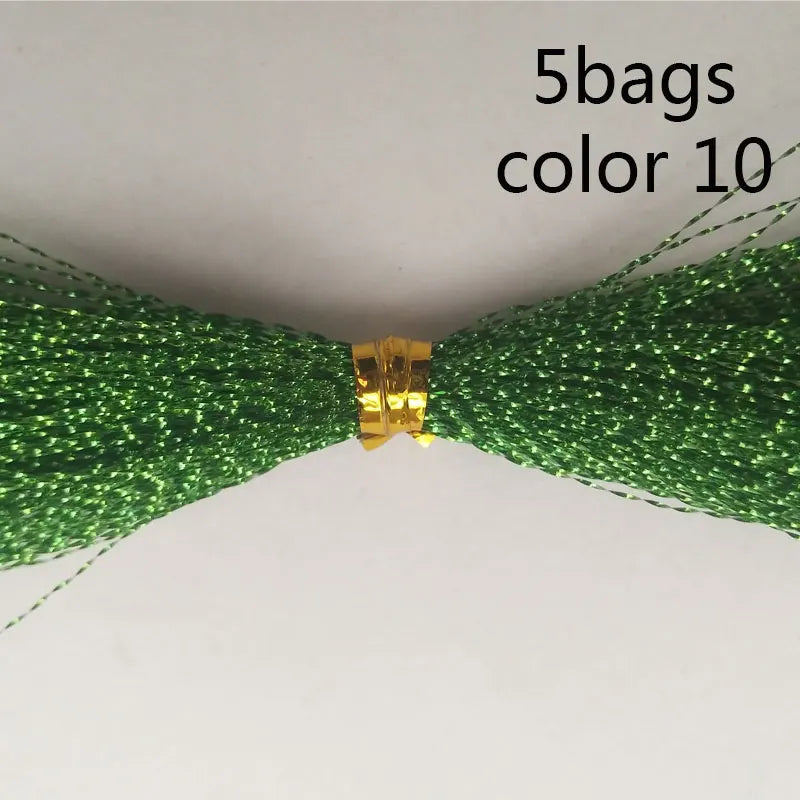 Holographic Twisted Flashabou for Lure Making - HookUpCo.