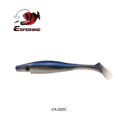 HookUpCo. Hog Shad Soft Lures for Pike Fishing - HookUpCo.