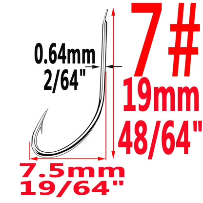 HookUpCo. High-Carbon Steel Circle Fishing Hooks - HookUpCo.
