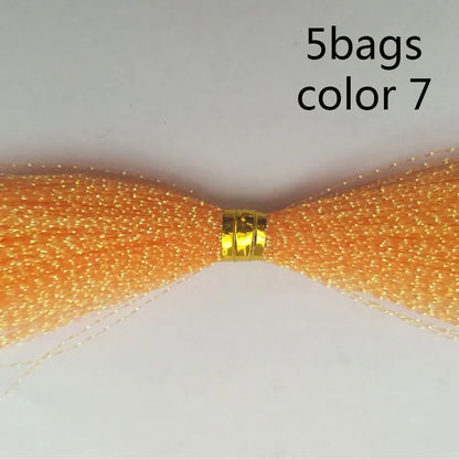 Holographic Twisted Flashabou for Lure Making - HookUpCo.