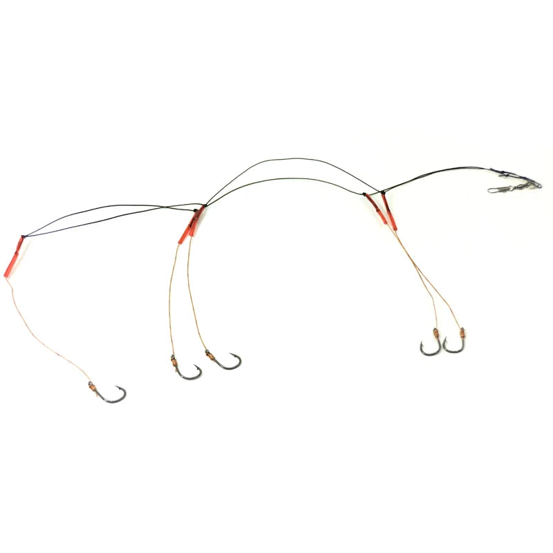 HookUpCo. Stainless Steel Fishing Hook Set, 5 Pieces - HookUpCo.