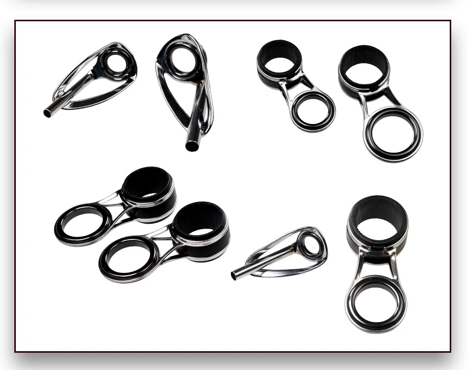 55-Piece Fishing Rod Guide Repair Kit - HookUpCo.