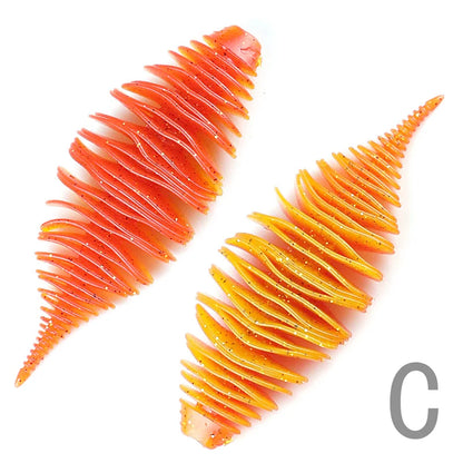 HookUpCo. Soft Lure Worms for Bass Fishing - HookUpCo.