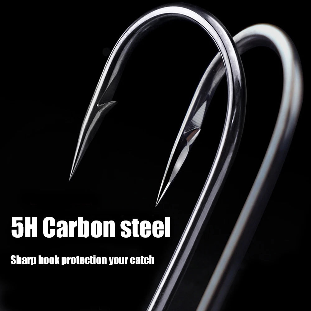 HookUpCo. High Carbon Fishing Hooks - HookUpCo.