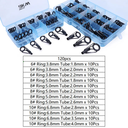 Stainless Steel Fishing Rod Repair Kit 230Pcs